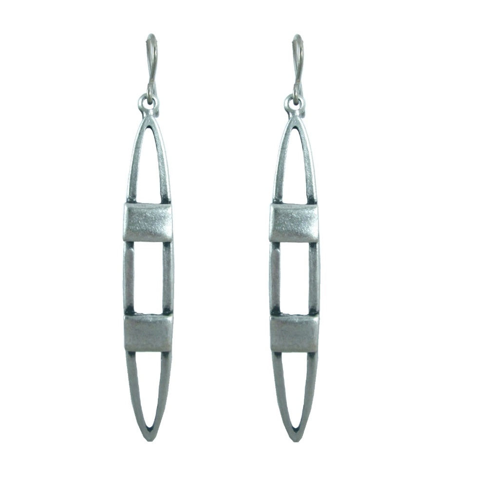 Turkish Silver Dangle Earrings (13) ~ 925 Wires